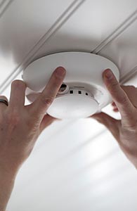 Fire safety and inspections of sprinklers, alarms, smoke and heat detectors, fire extinguisher inspections, hydro-testing